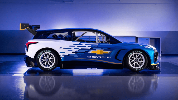 Chevrolet Blazer EV R: el concepto para el futuro del Nascar