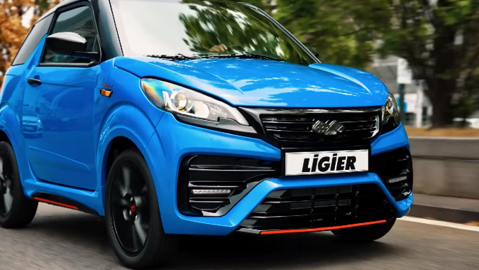 Ligier JS50: el mini auto con diseño de cupé y tecnología avanzada