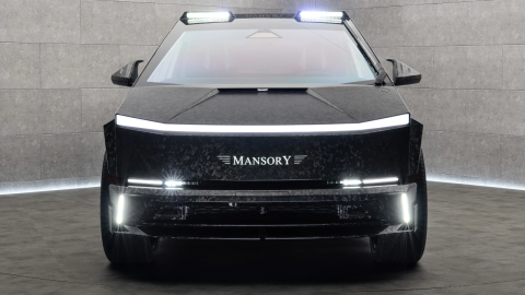 Rediseñan un Cybertruck con un estilo más futurista