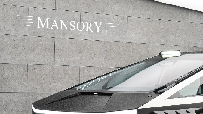 Rediseñan un Cybertruck con un estilo más futurista