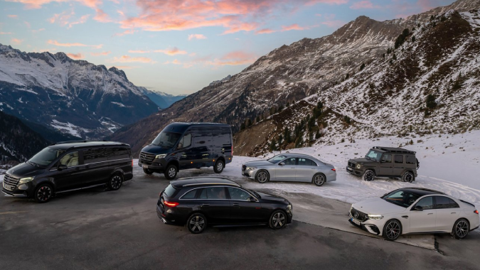 Mercedes Benz trabaja en un nuevo motor V8 electrificado