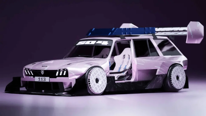 Peugeot rinde homenaje al icónico 504 con diseños extremos