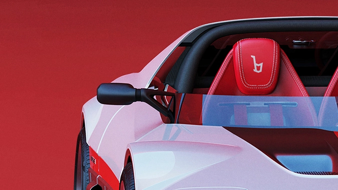 El deportivo retro de Bertone te lleva un viaje al pasado