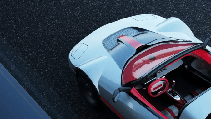 El deportivo retro de Bertone te lleva un viaje al pasado