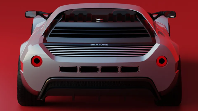El deportivo retro de Bertone te lleva un viaje al pasado