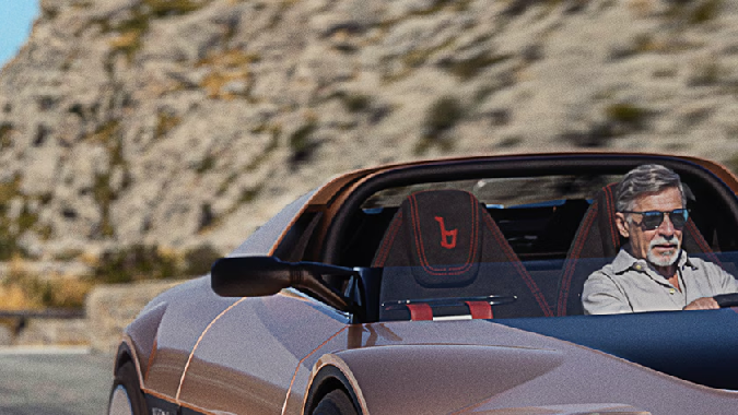 El deportivo retro de Bertone te lleva un viaje al pasado