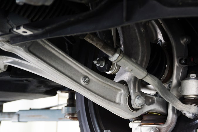 Partes de la dirección del carro.