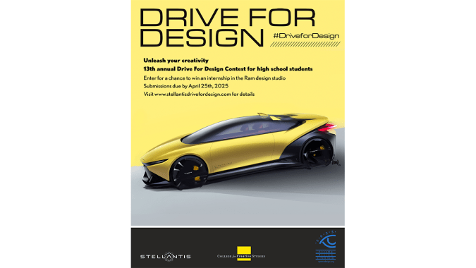 Stellantis realizará la edición 13 del concurso Drive for Design.