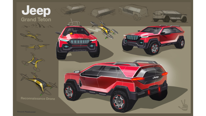 Diseño ganador del año 2021 del concurso Drive for Design.