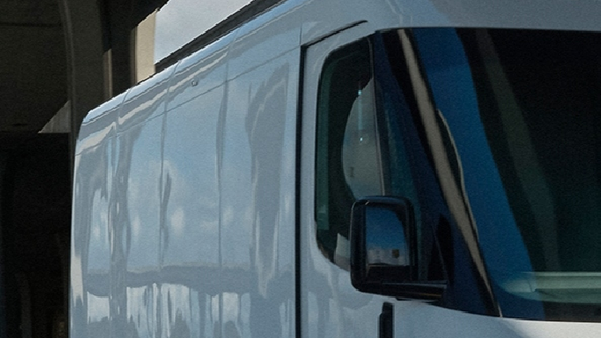 Rivian tuvo como su primer vehículo la furgoneta EDV.