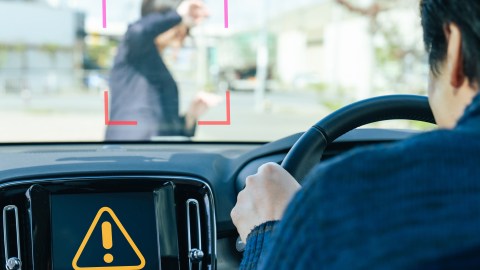 sistema precolisión del auto