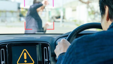 sistema precolisión del auto