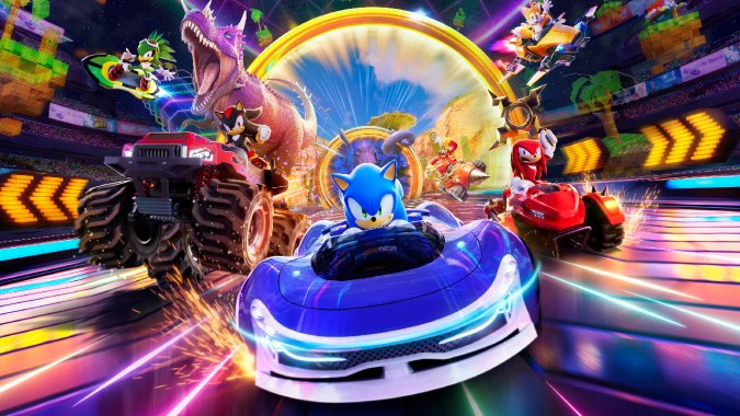 El videojuego Sonic Crossing World busca emular a otros como Mario Kart y ser competitivo.