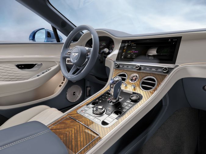 Motor del Bentley Continental GT