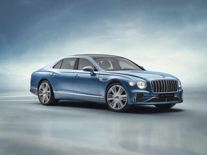 Motor del New Flying Spur.
