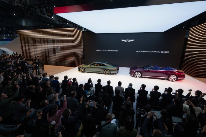 Nuevos autos de Genesis.