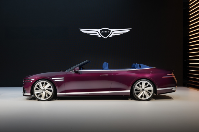 Motor del Genesis X Gran Convertible.