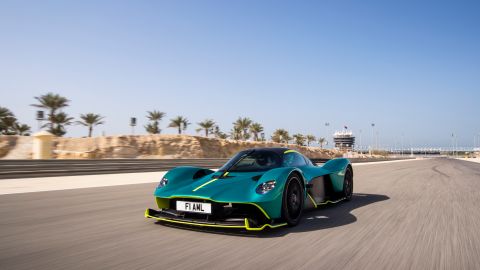 El Aston Martin Valkyrie tiene un motor de 1155 caballos de fuerza.