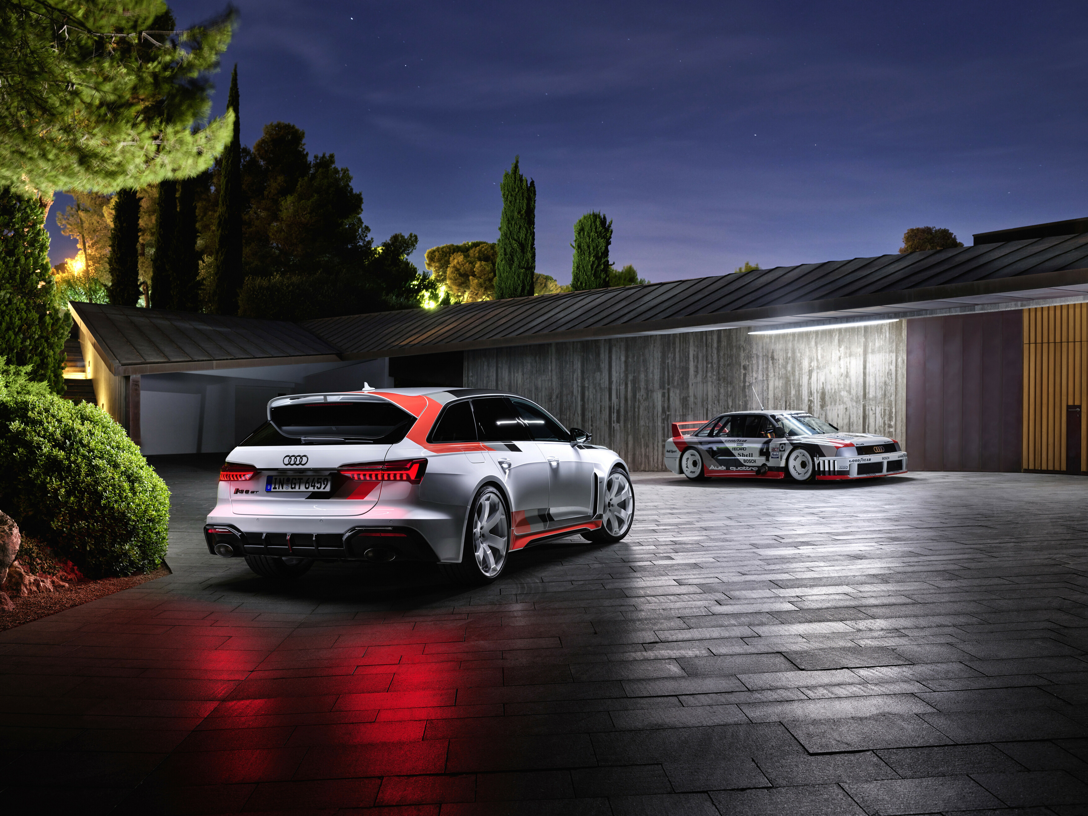 Homenaje de Audi con el Audi RS 6 Avant GT