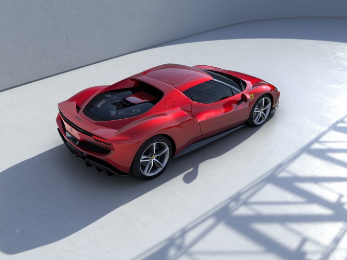 Motor del Ferrari 296 GTB