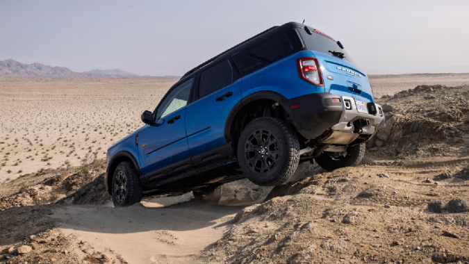 Ford Bronco Sport 2025 tiene mejores habilidades todoterreno con el paquete sasquatch.