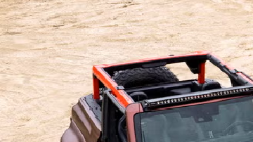 Prototipos Ford Bronco Off-Roadeo diseñados para una aventura en el desierto de Moab.