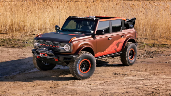 El Ford Bronco Off-Roadeo: Arches Project Vehicle brinda una experiencia para la familia o amigos para ir al desierto.