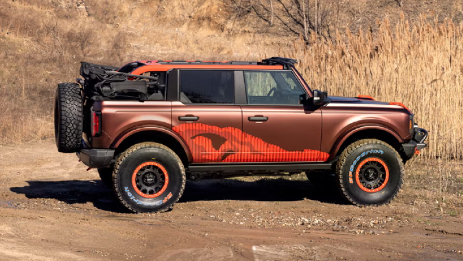 Ford Bronco Off-Roadeo: Arches Project Vehicle está pensado para una aventura en el desierto de Moab.