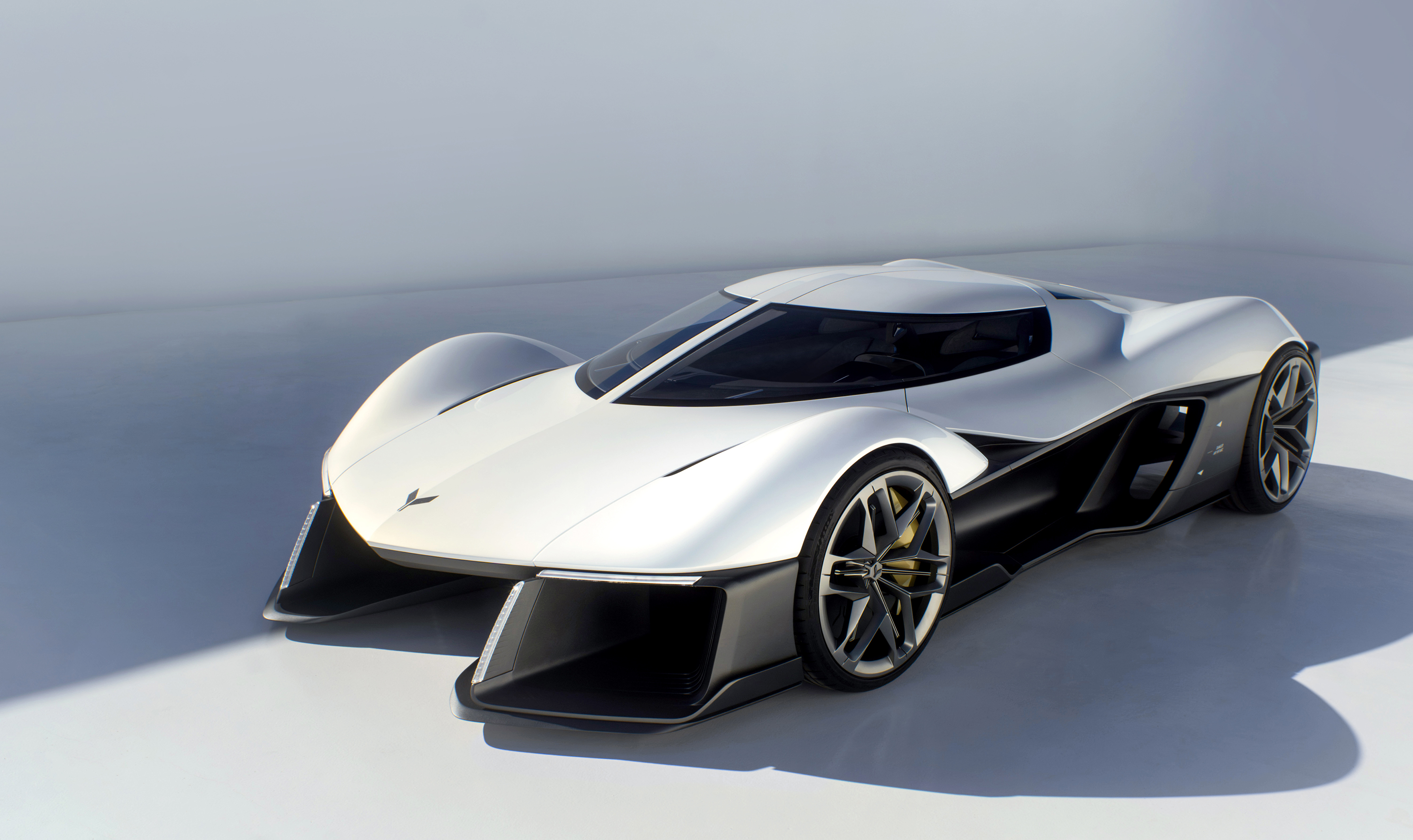 Las tomas de aire del Corvette conceptual son bastante llamativas.