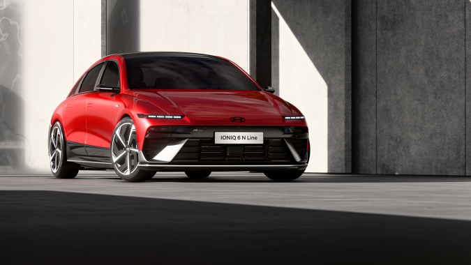 El Hyundai Ioniq 6 N Line 2026 tiene un perfil más deportivo.