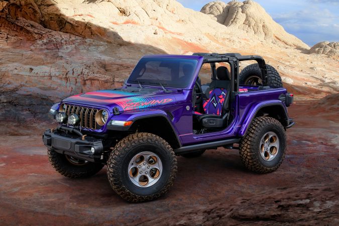 Jeep Rewind Concept revive el arte de los años 80.