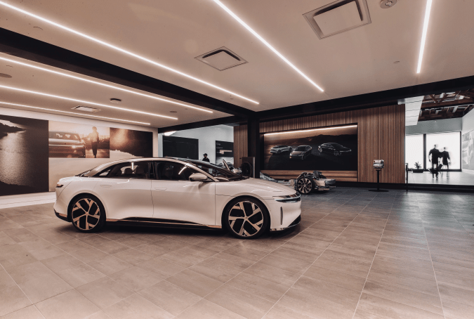 Modelos de Lucid Motors.