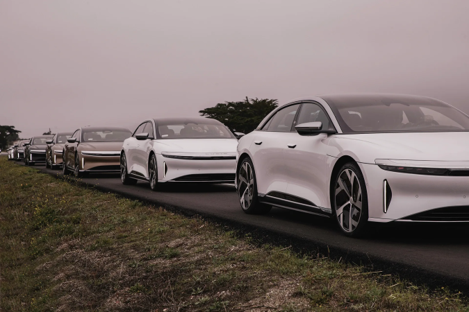 Versiones del Lucid Air.