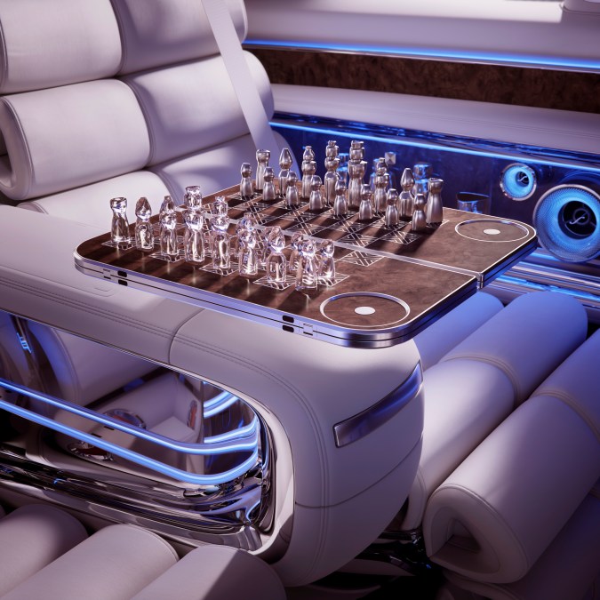 Mercedes-Benz Vision V Concept tiene todo el lujo para clientes exigentes.