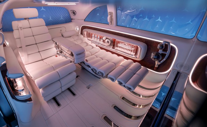 Mercedes-Benz Vision V Concept tiene un gran nivel de personalización.