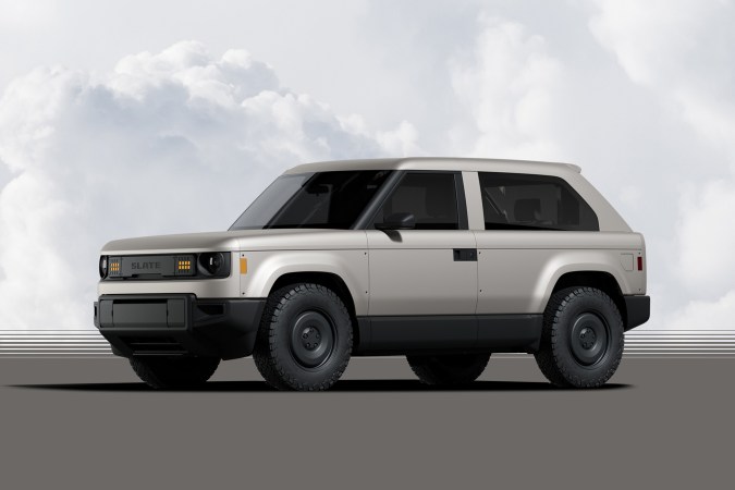 Slate puede convertir la camioneta pick-up en un SUV estilo fastback.