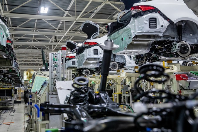 Fabricación del Toyota Corolla.