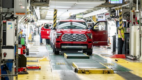 Fábrica de Toyota en Estados Unidos.