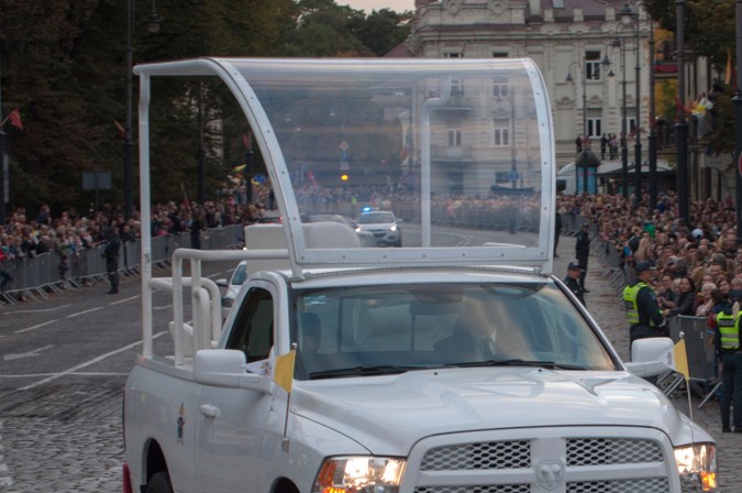 Papamóviles del Papa Francisco