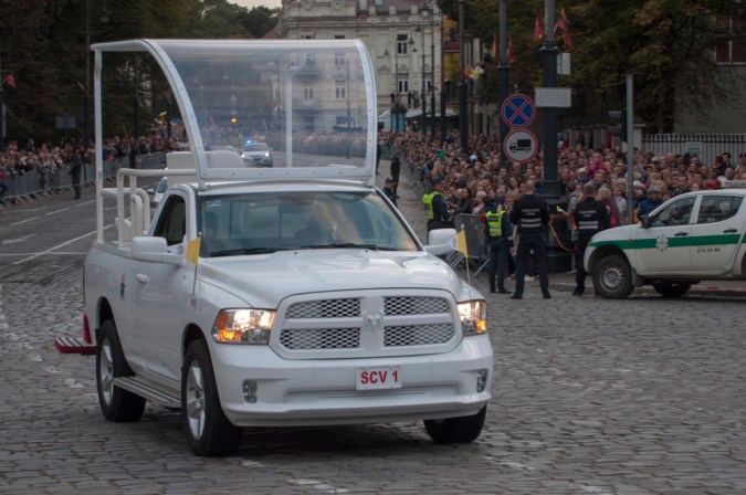 Papamóviles del Papa Francisco