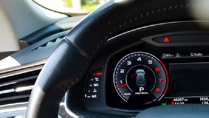 El panel de instrumentos de los Audi 2021 tenían fallas.