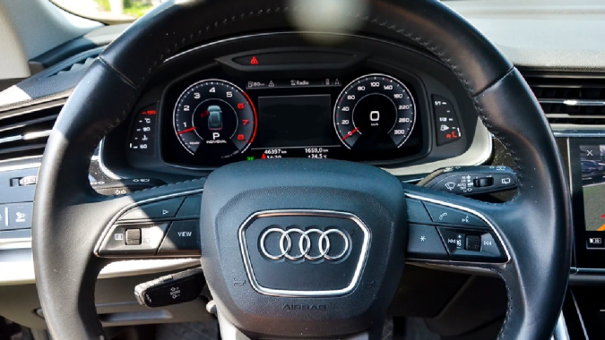 El panel de instrumentos de los Audi 2021 tenían fallas.