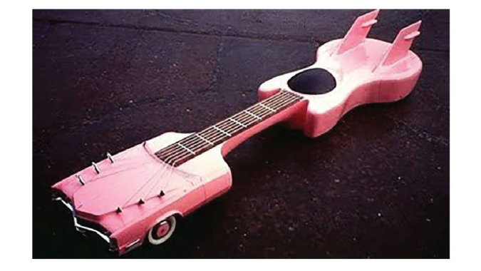 Jay Ohrberg diseñó el Guitar Car de Elvis Presley, así como otros autos únicos.