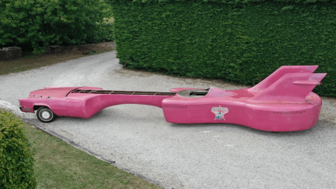 El Cadillac Eldorado Elvis “Guitar Car” está a la venta para su restauración.