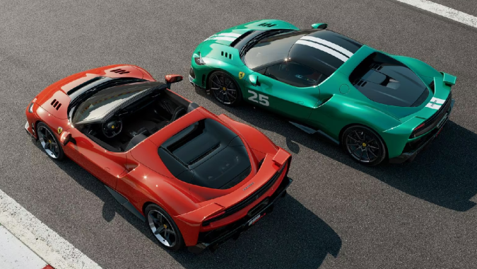 Ferrari 296 Speciale incrementa su potencia a 880 caballos de fuerza.