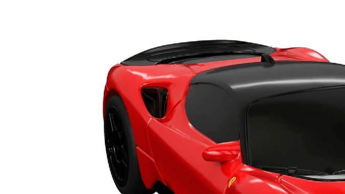 Modelo a escala de radio control Hot Wheels Ferrari SF90 Stradale Assetto Fiorano RC.