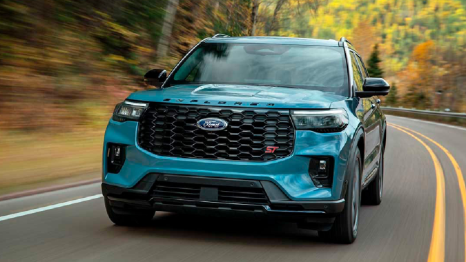 La Ford Explorer 2025 fue llamado a retiro por problemas en el PCM.