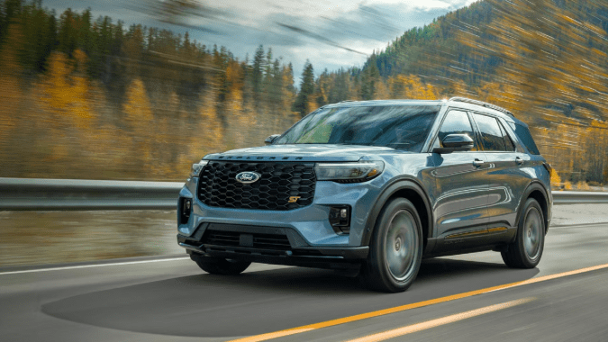 La Ford Explorer 2025 tiene una gran potencia con su motor turboalimentado.