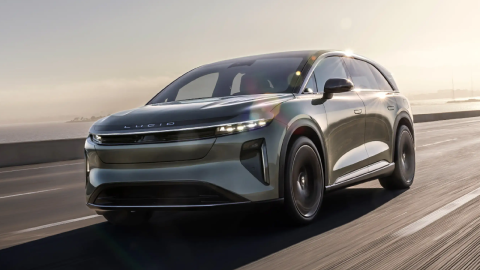 La Lucid Gravity Grand Touring 2026 tiene una capacidad para siete asientos.