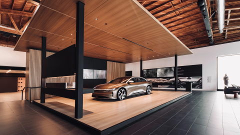 Motor del Lucid Air.